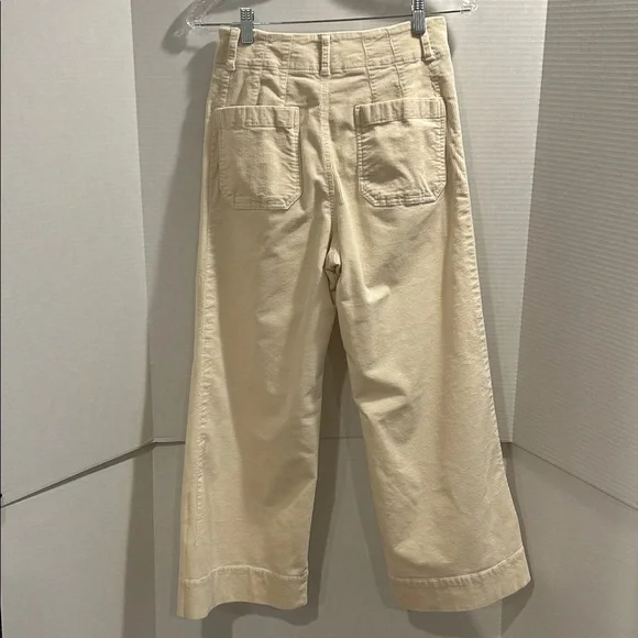 Anthropologie The Colette Corduroy Crop Wide-Leg Pants by Maeve 27 - Picture 7 of 16